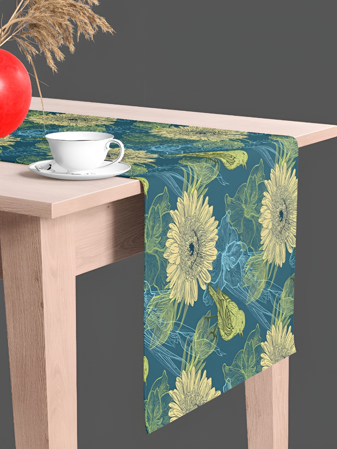 

ArtzFolio Blue & Green Digital Printed Table Runner