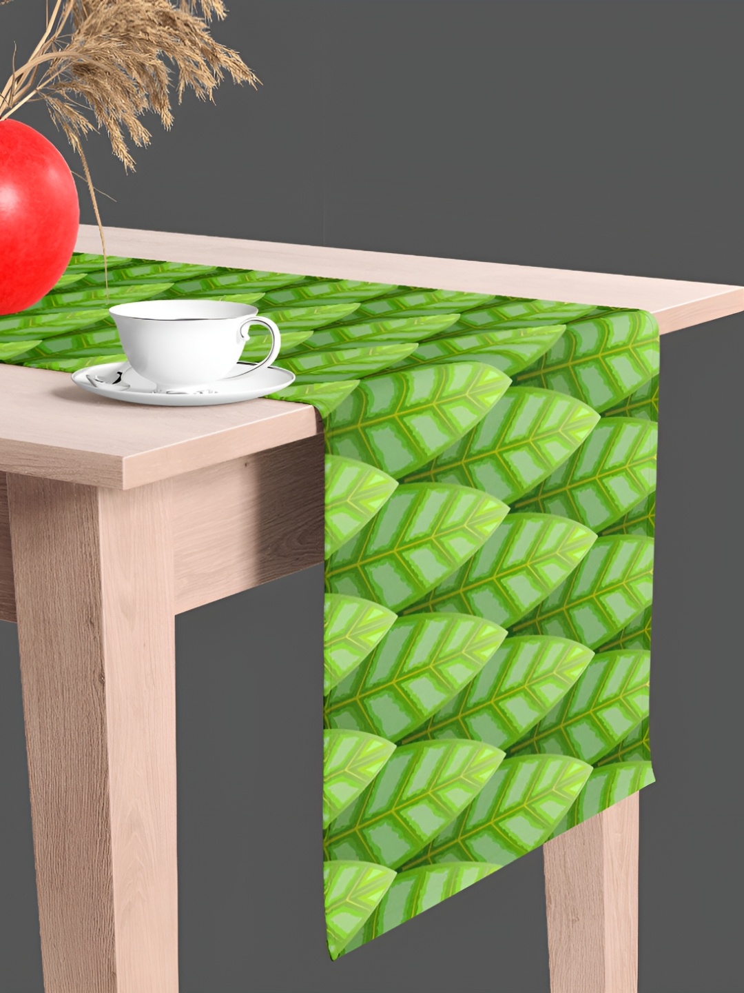 

ArtzFolio Green Digital Printed Table Runner