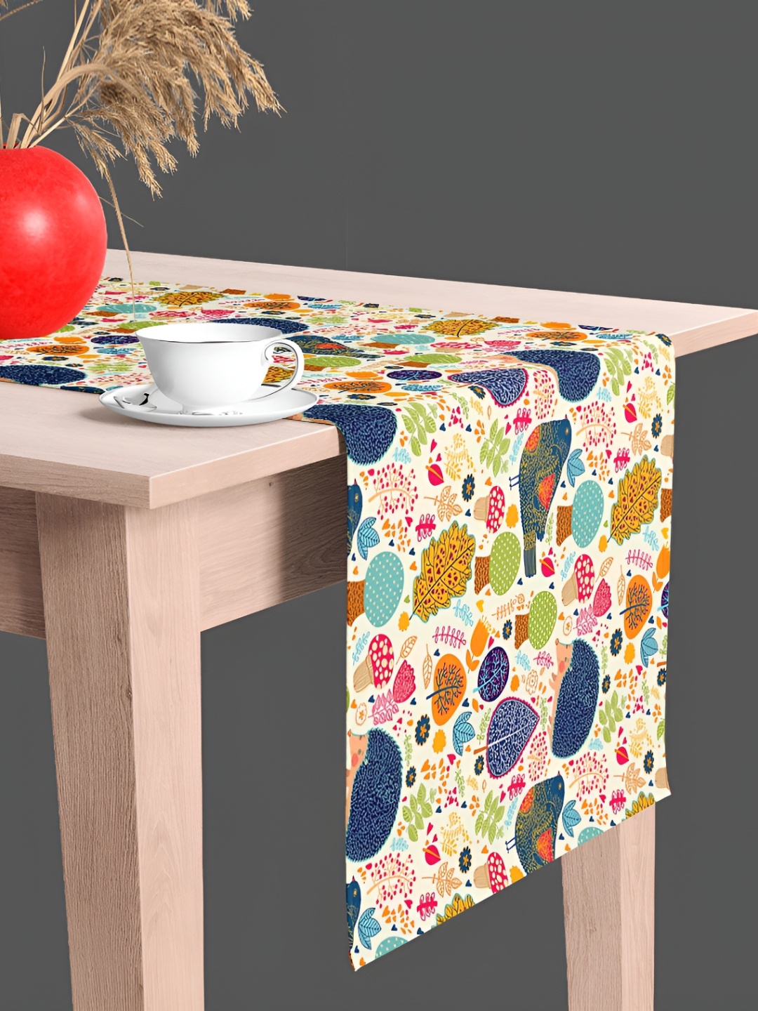 

ArtzFolio Quirky Printed Table Runner, Multi