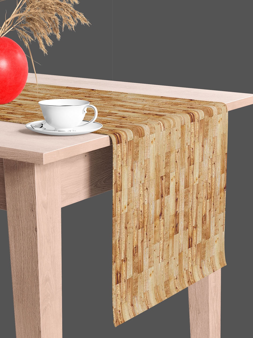 

ArtzFolio Brown Digital Printed Table Runner