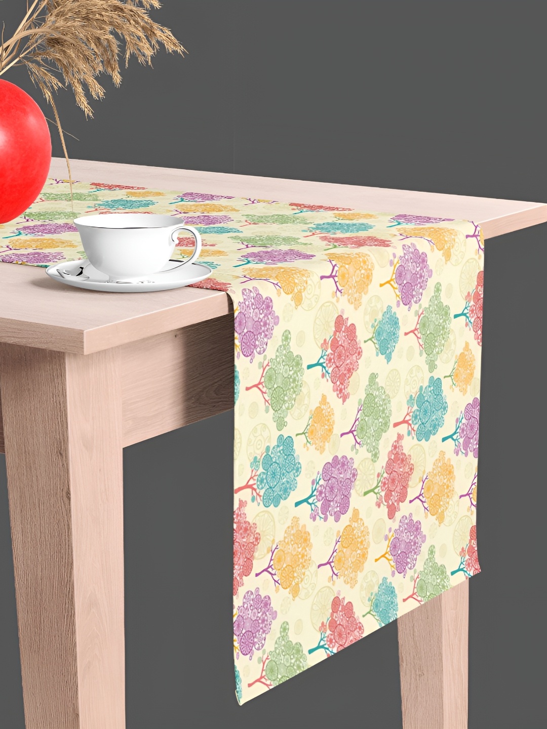 

ArtzFolio Floral Printed Table Runner, Multi