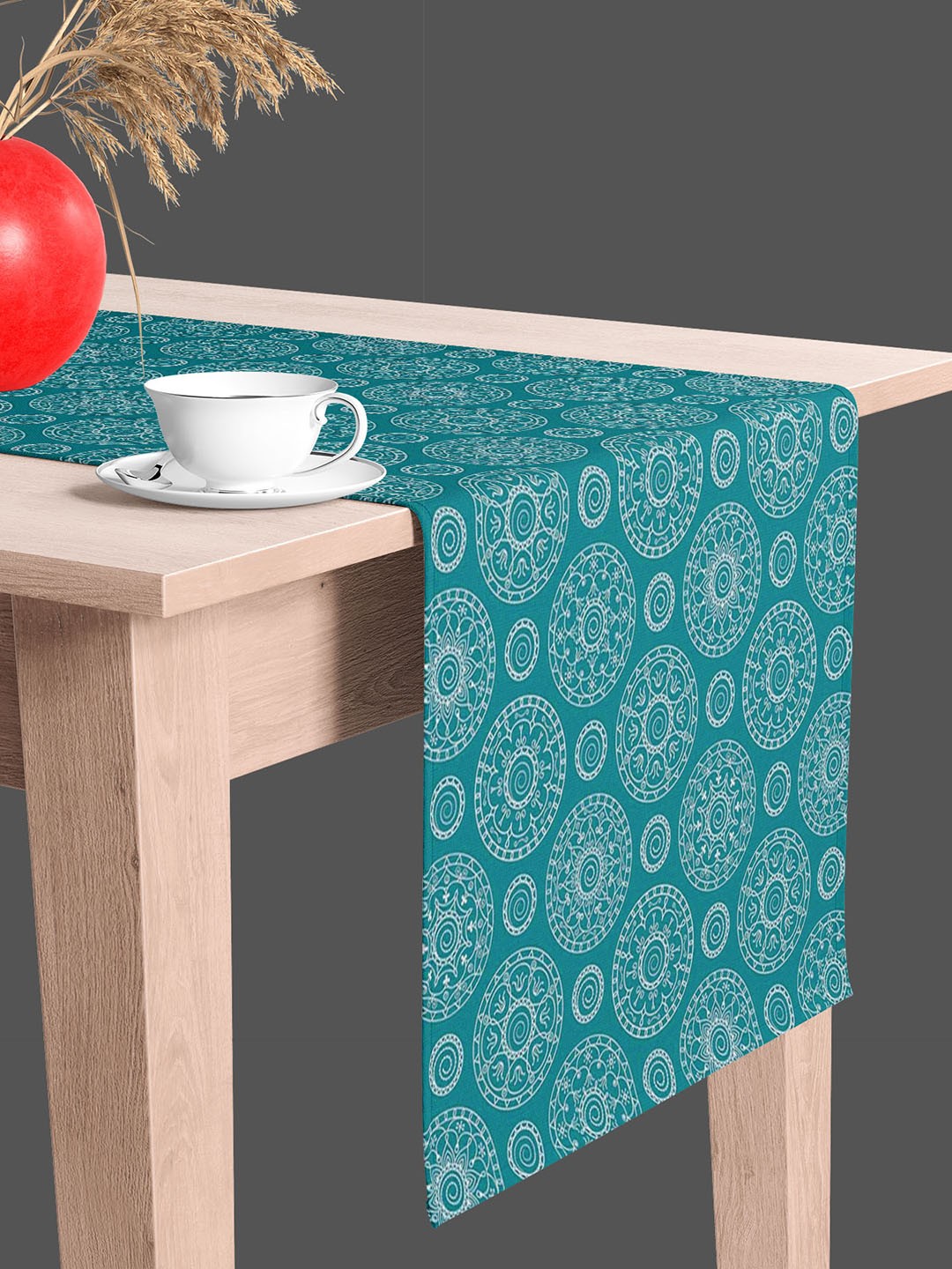 

ArtzFolio Blue & White Digital Printed Table Runner