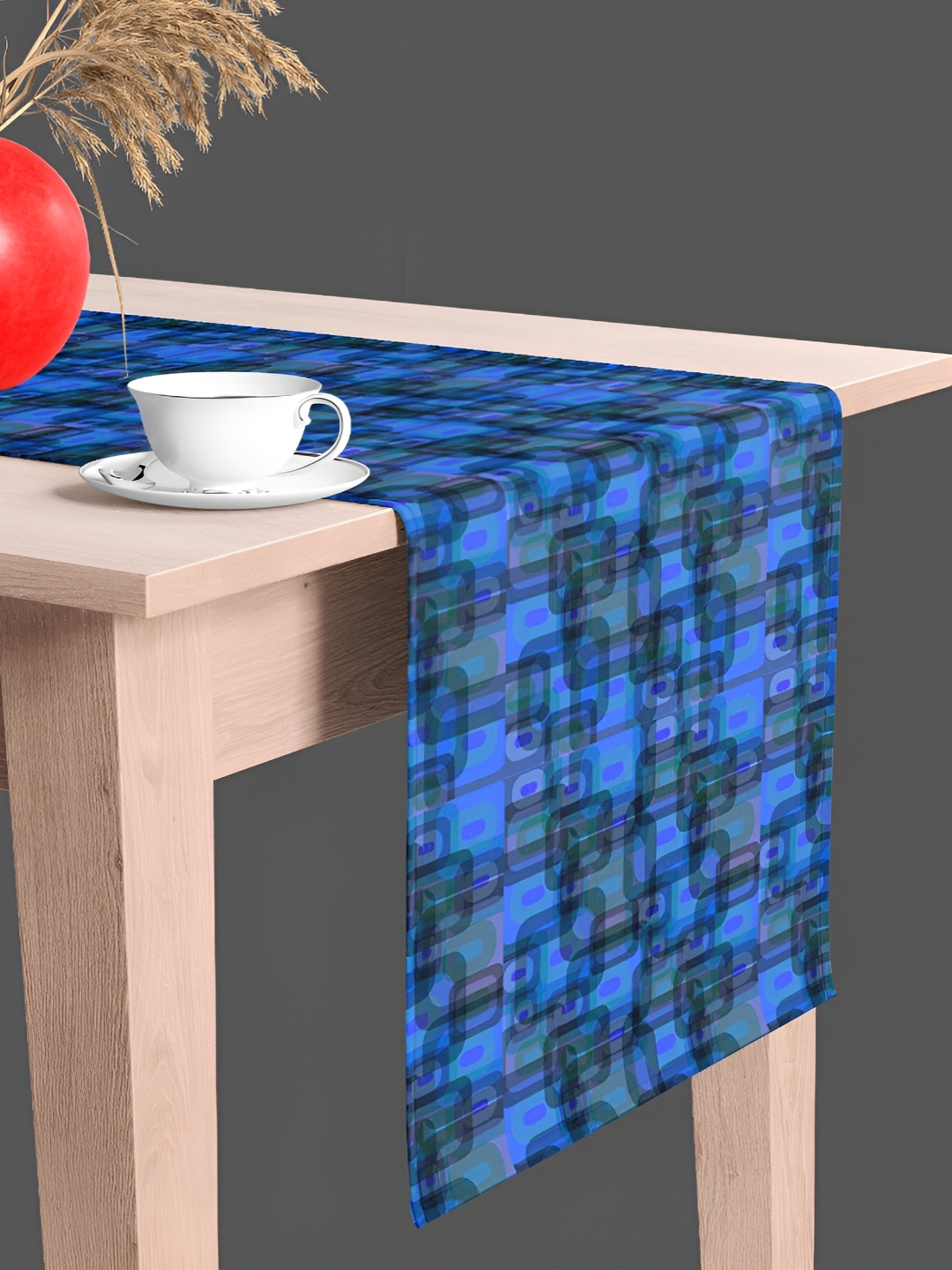 

ArtzFolio Blue & Black Digital Printed Table Runner