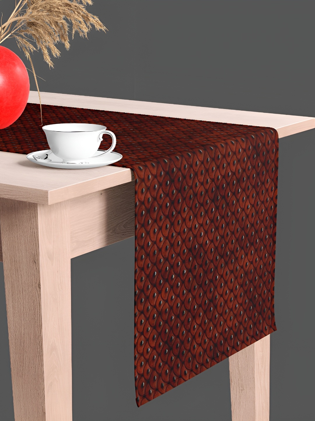 

ArtzFolio Brown & Black Digital Printed Table Runner