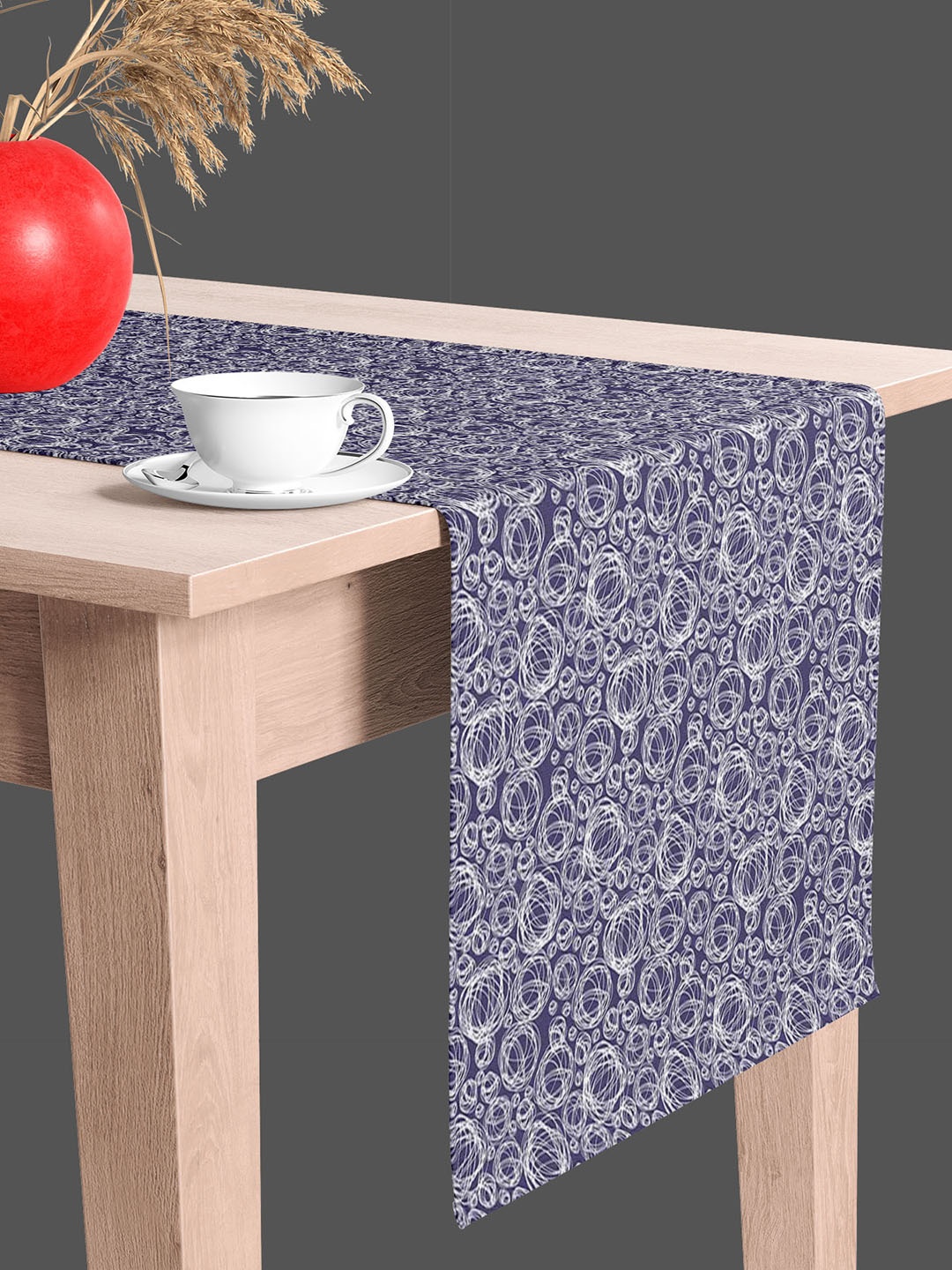 

ArtzFolio Blue & White Digital Printed Table Runner