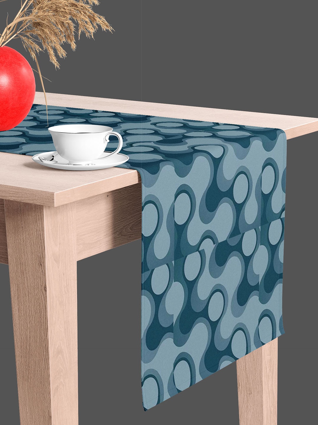 

ArtzFolio Blue Digital Printed Table Runner