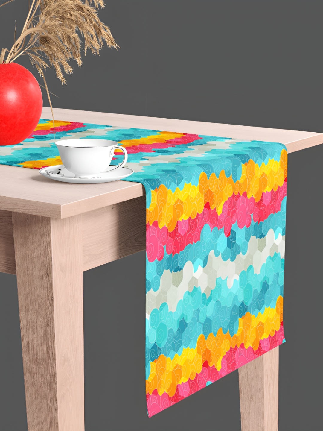 

ArtzFolio Abstract Printed Table Runner, Multi