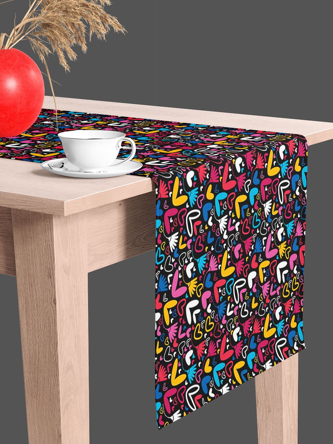 

ArtzFolio Navy Blue Printed Table Runners