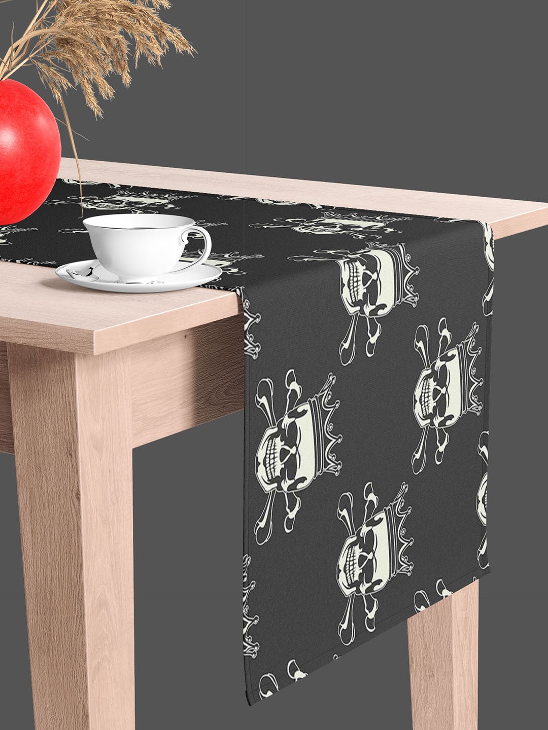 

ArtzFolio Black & White Quirky Printed Table Runner