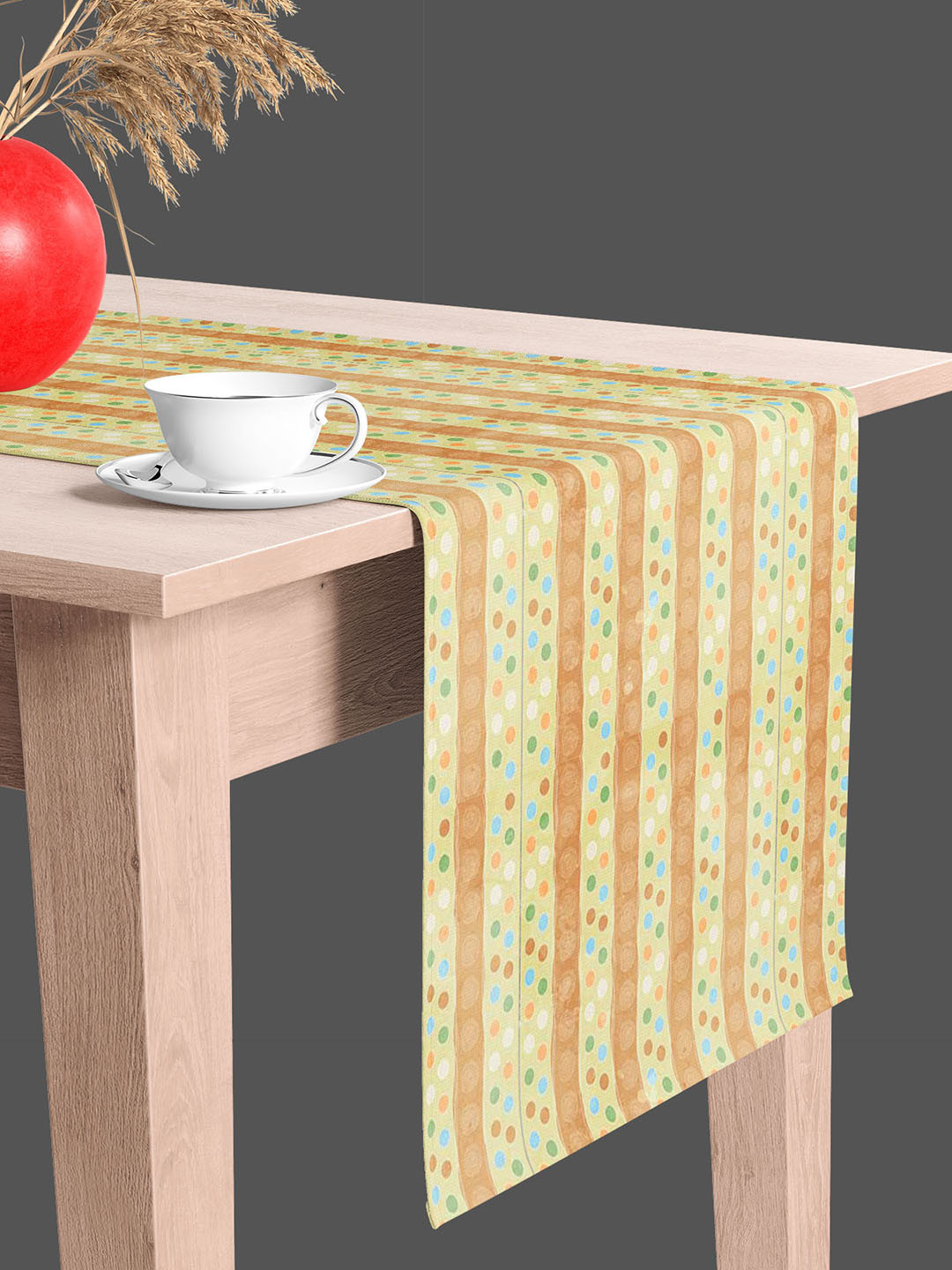 

ArtzFolio Beige & Brown Digital Printed Table Runner