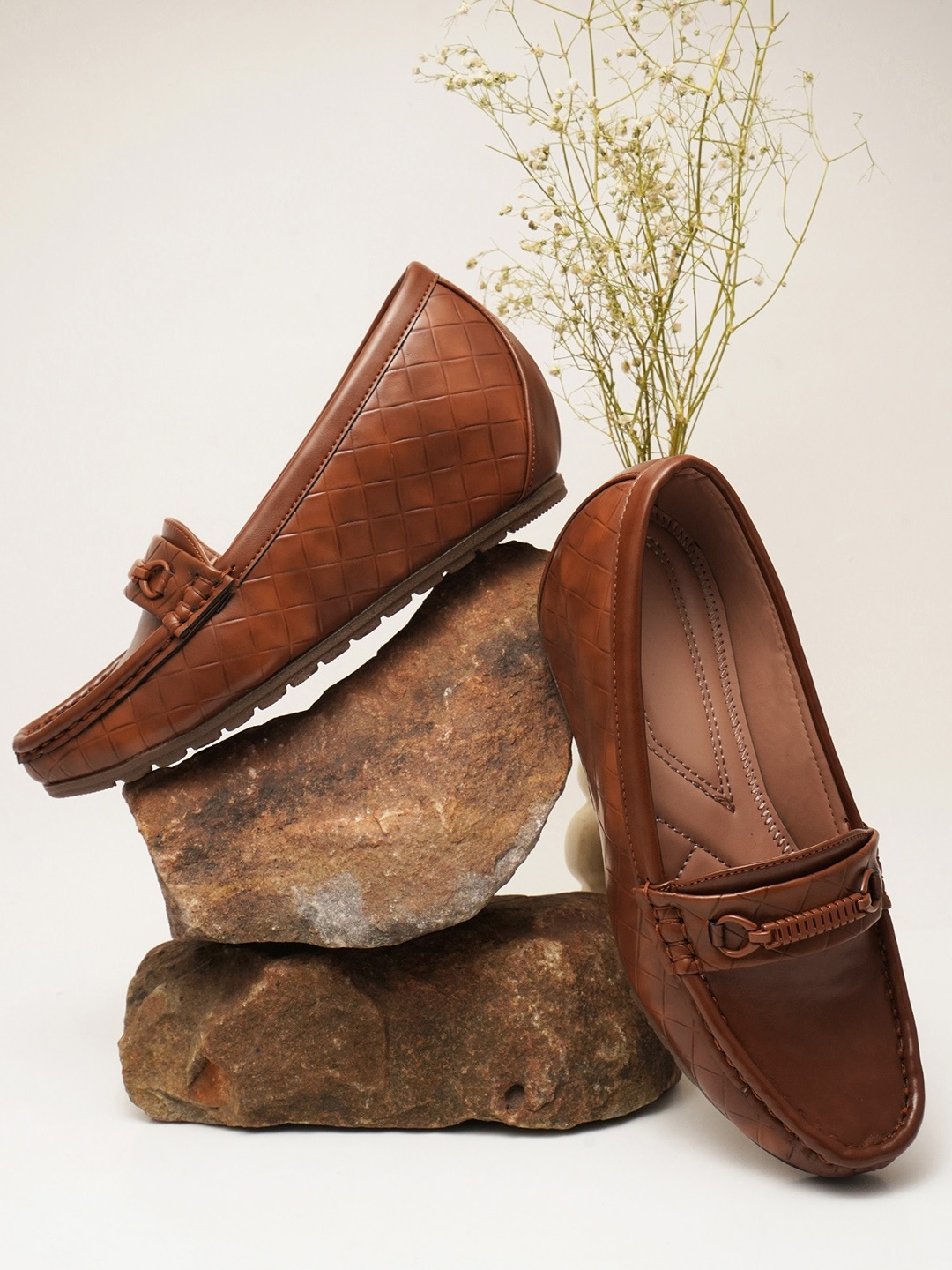 

Try Me Printed Block Pumps, Brown