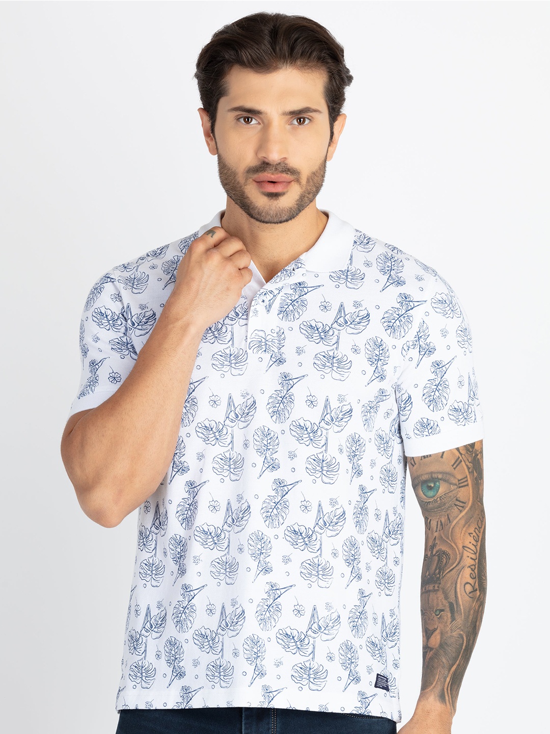 

Status Quo Men Printed T-shirt, White