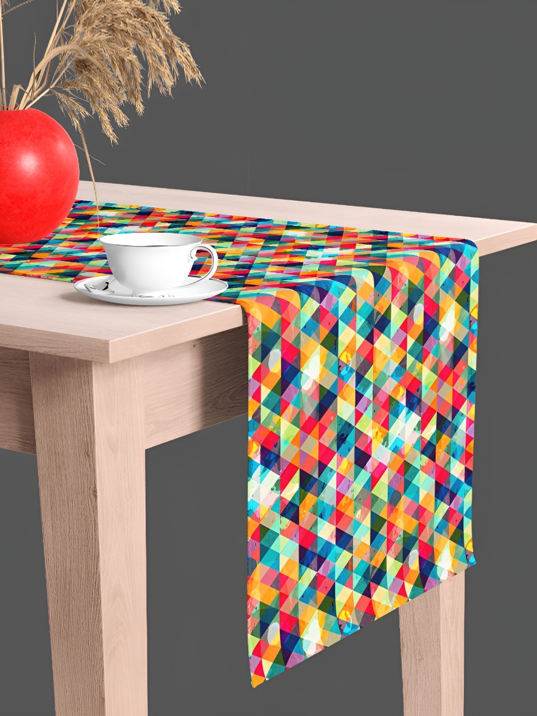 

ArtzFolio Blue & Pink Digital Printed Table Runner