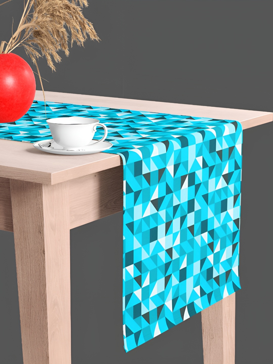 

ArtzFolio Turquoise Blue Digital Printed Table Runner