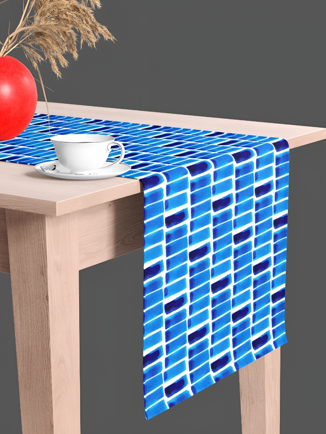 

ArtzFolio Blue & White Digital Printed Table Runner