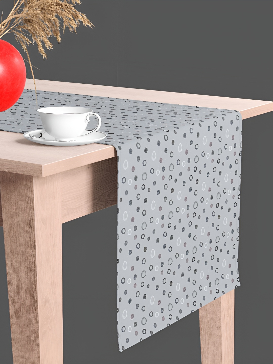 

ArtzFolio Grey Digital Printed Velvet Table Runner