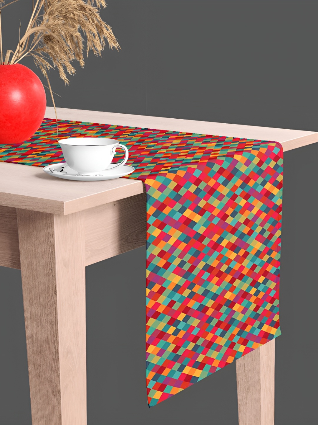 

ArtzFolio Red & Green Digital Printed Table Runner