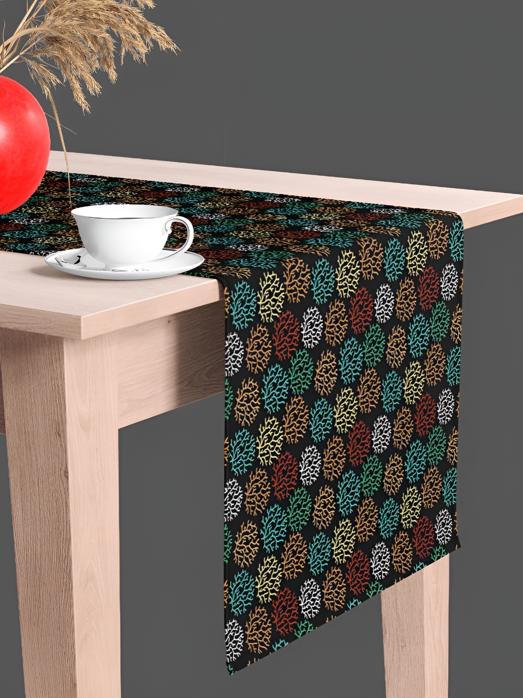 

ArtzFolio Black Dining Center Table Runner
