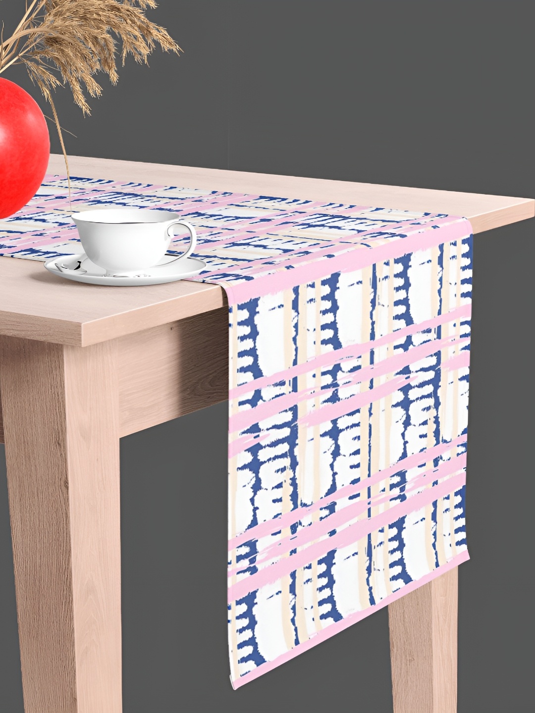 

ArtzFolio Pink Printed Table Runner for Dining & Center Table