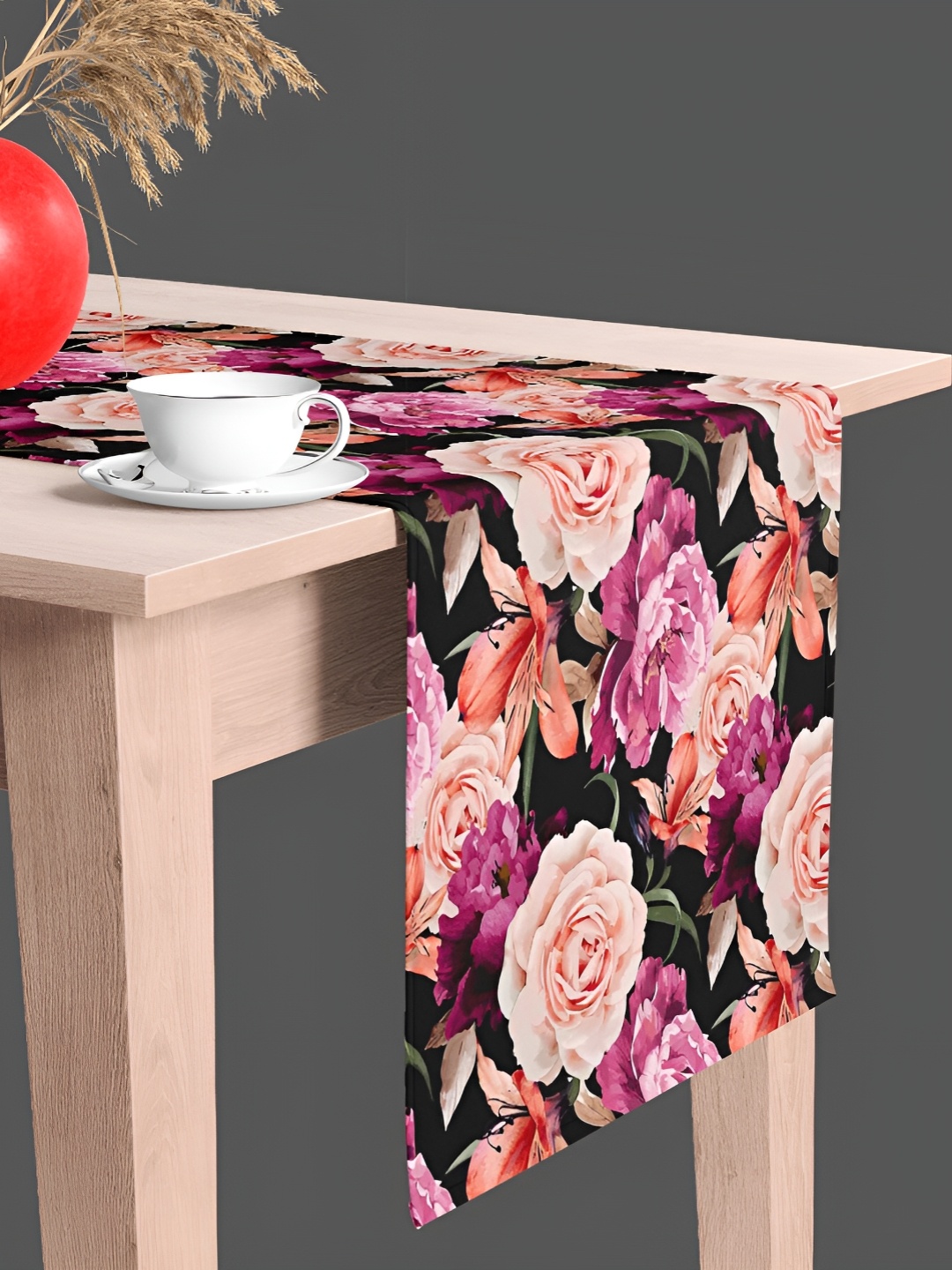 

ArtzFolio Pink Printed Table Runner