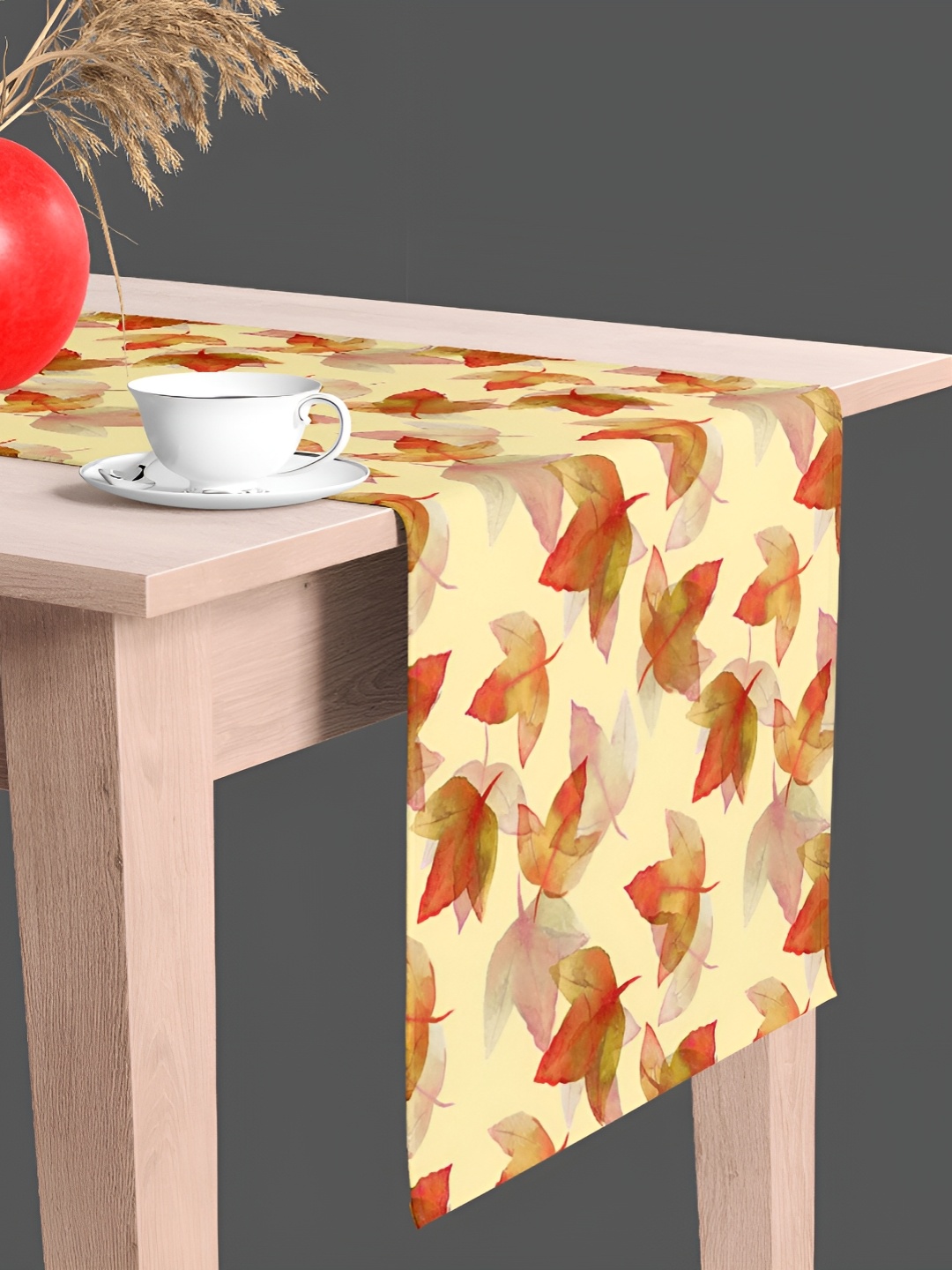 

ArtzFolio Beige & Rust Digital Printed Table Runner