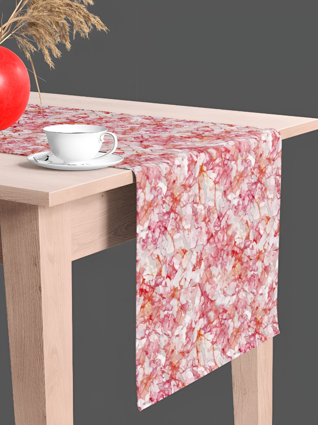 

ArtzFolio Red & White Digital Printed Table Runner