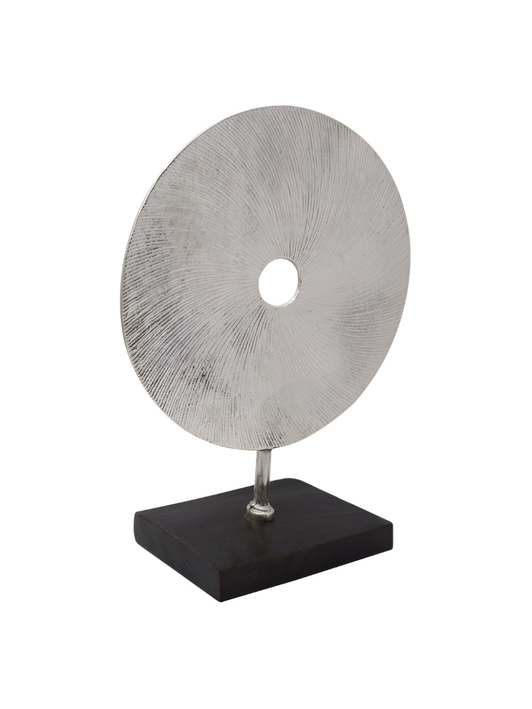 

CASA DECOR Silver-Toned Metal Curio Showpiece