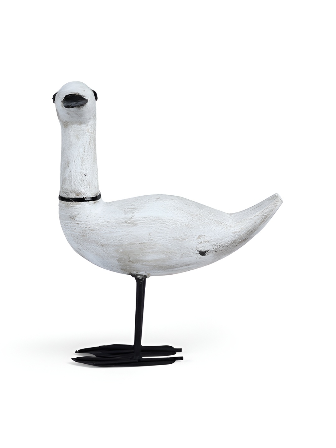 

CASA DECOR White Duck Wooden Curio Showpiece