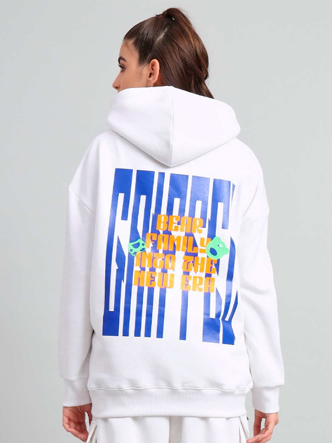 

GRIFFEL Women Printed Sweatshirt, White