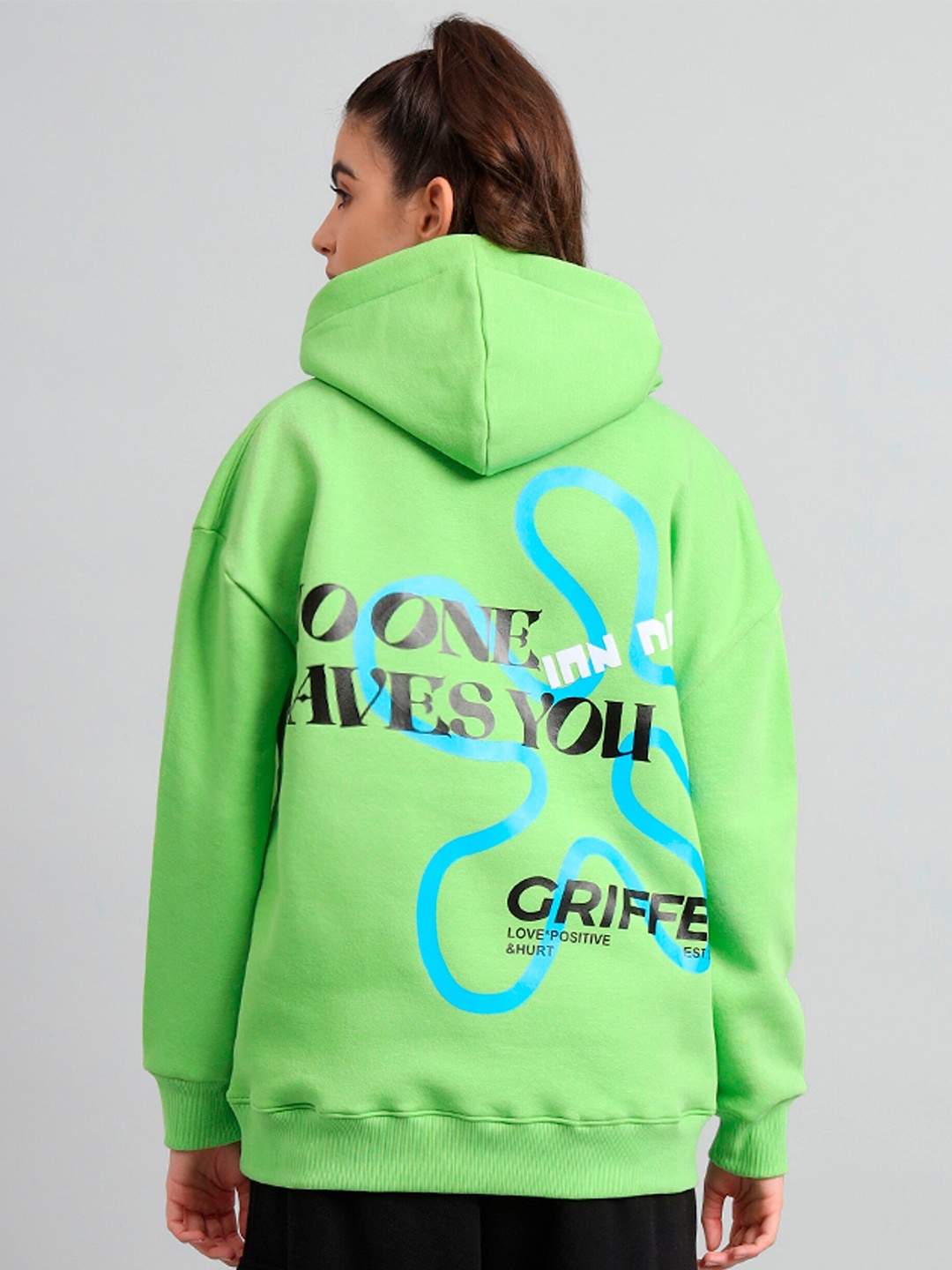 

GRIFFEL Women Printed Sweatshirt, Green