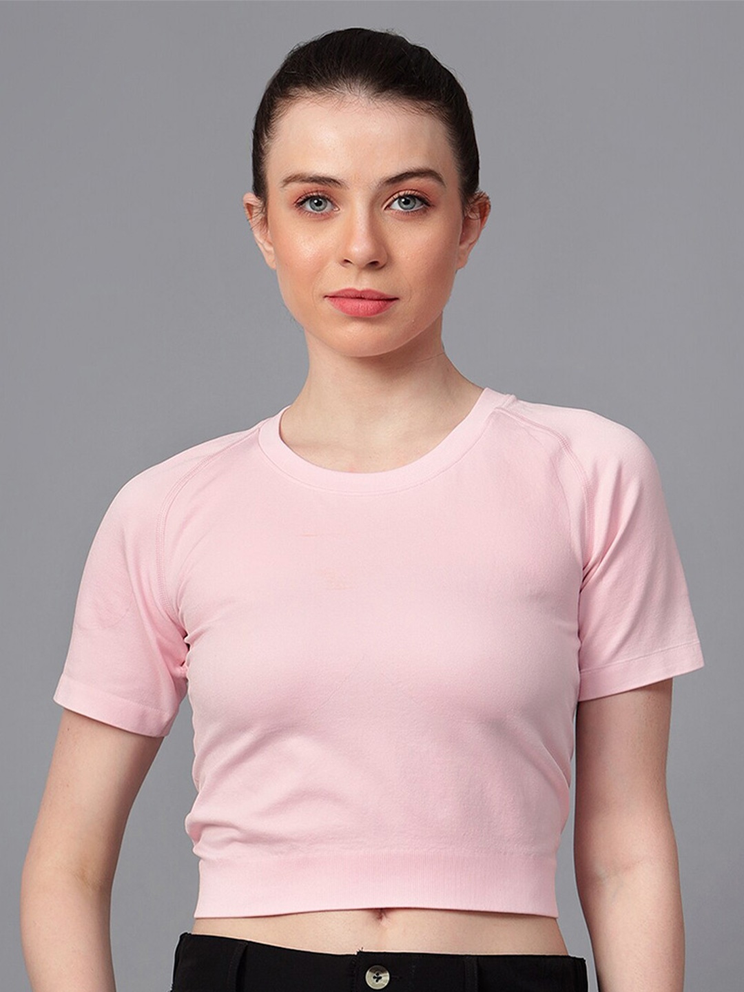 

Trenz Crop Top, Pink