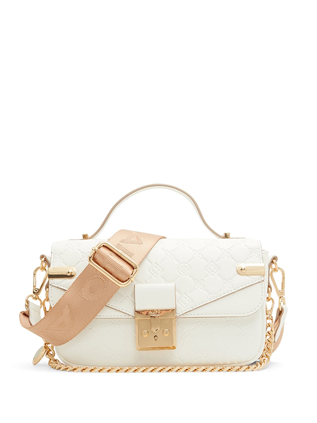 

ALDO Structured Satchel, White