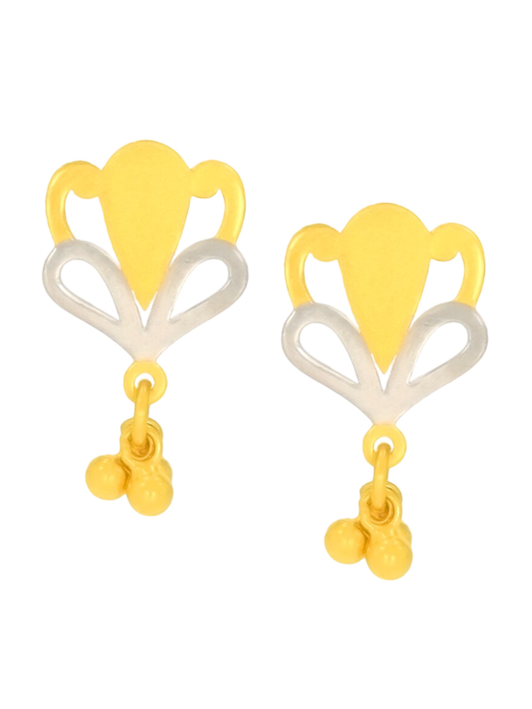 

BHIMA 22K Hallmark 916 Purity Yellow Gold Flat Model Studs