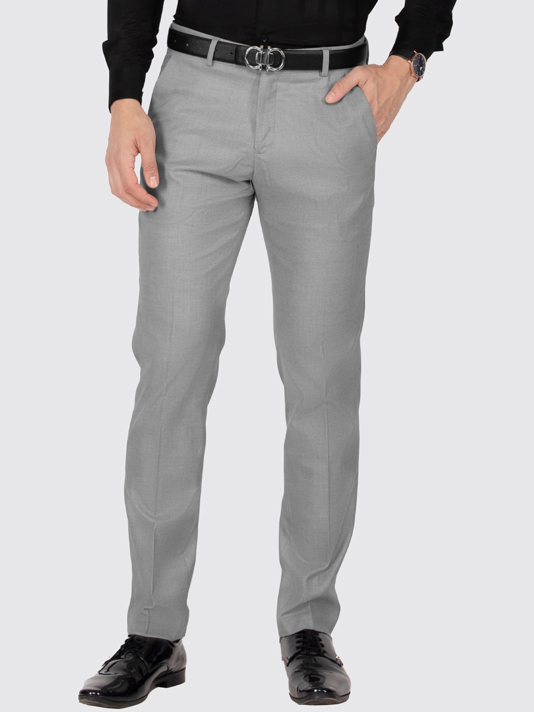 

Berkshire Men Smart Slim Fit Chinos Trousers, Grey