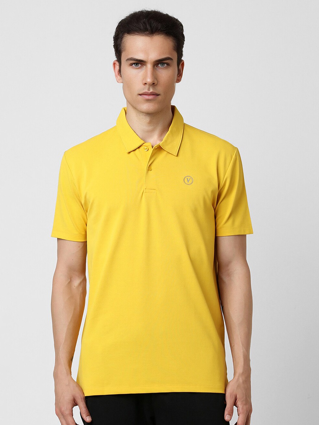 

Van Heusen Flex Men Polo Collar T-shirt, Yellow