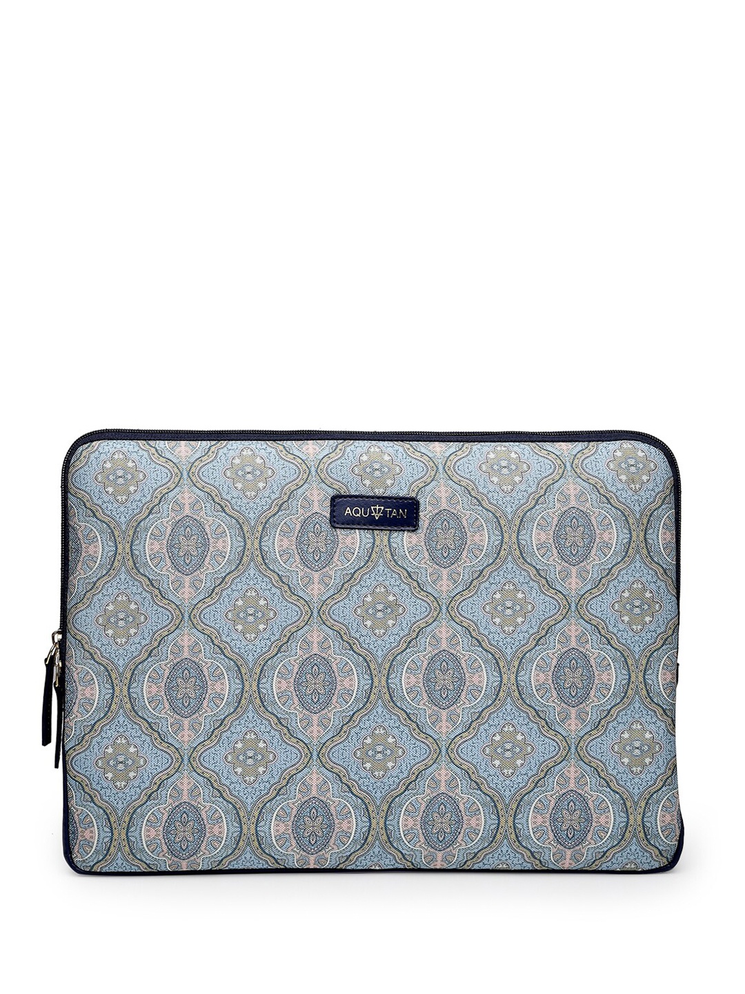 

AQUATAN Women Printed Laptop Sleeve, Turquoise blue