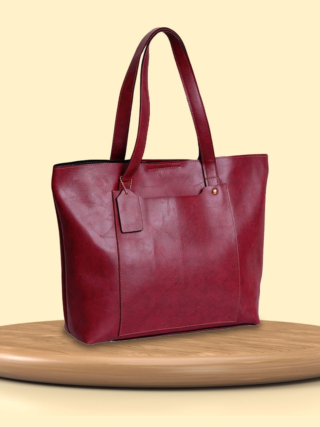 

Vorak Ahimsa Shopper Shoulder Bag, Peach