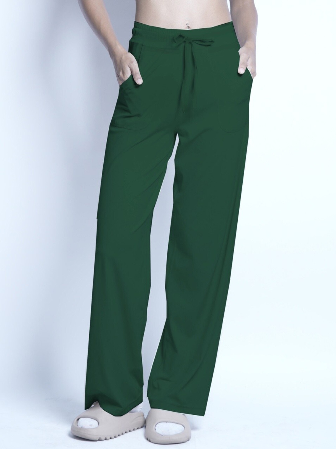 

Myriad Women Relaxed-Fit Rapid-Dry Track Pants, Green