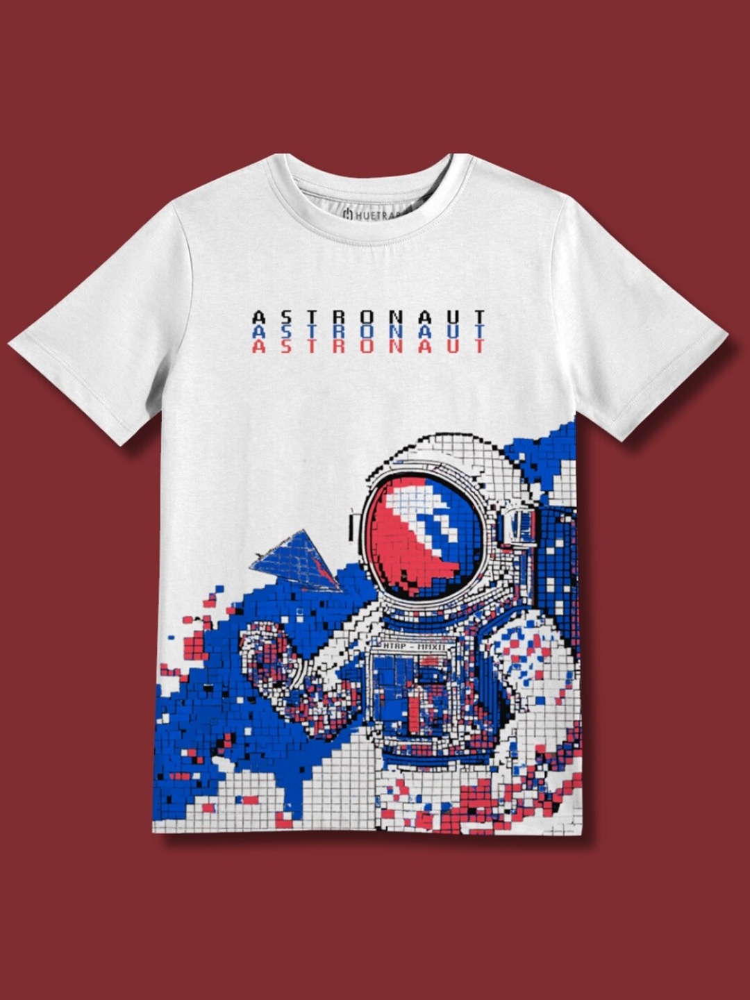

Huetrap Boys Printed T-shirt, White