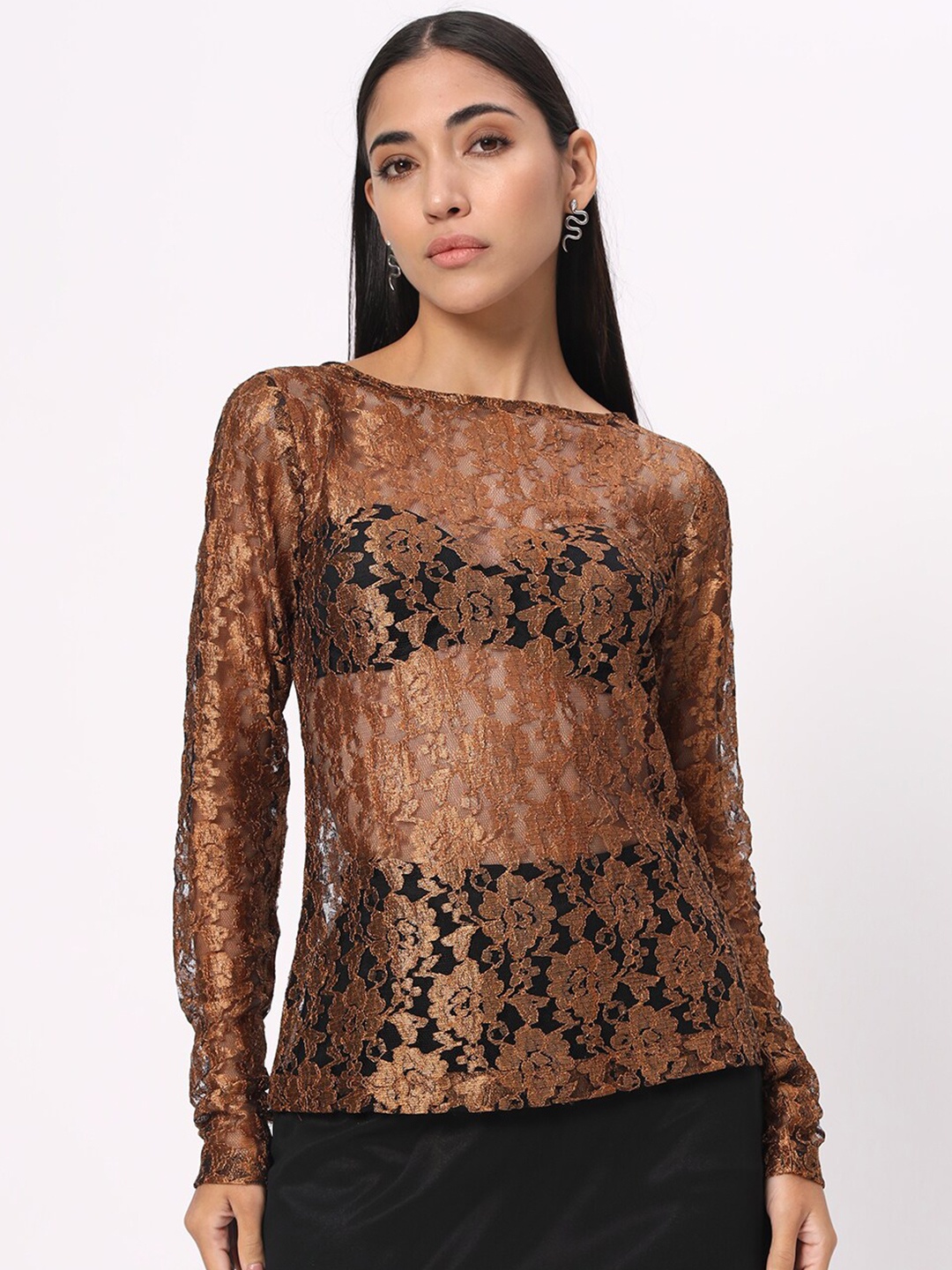 

DEPANO Net Top, Gold