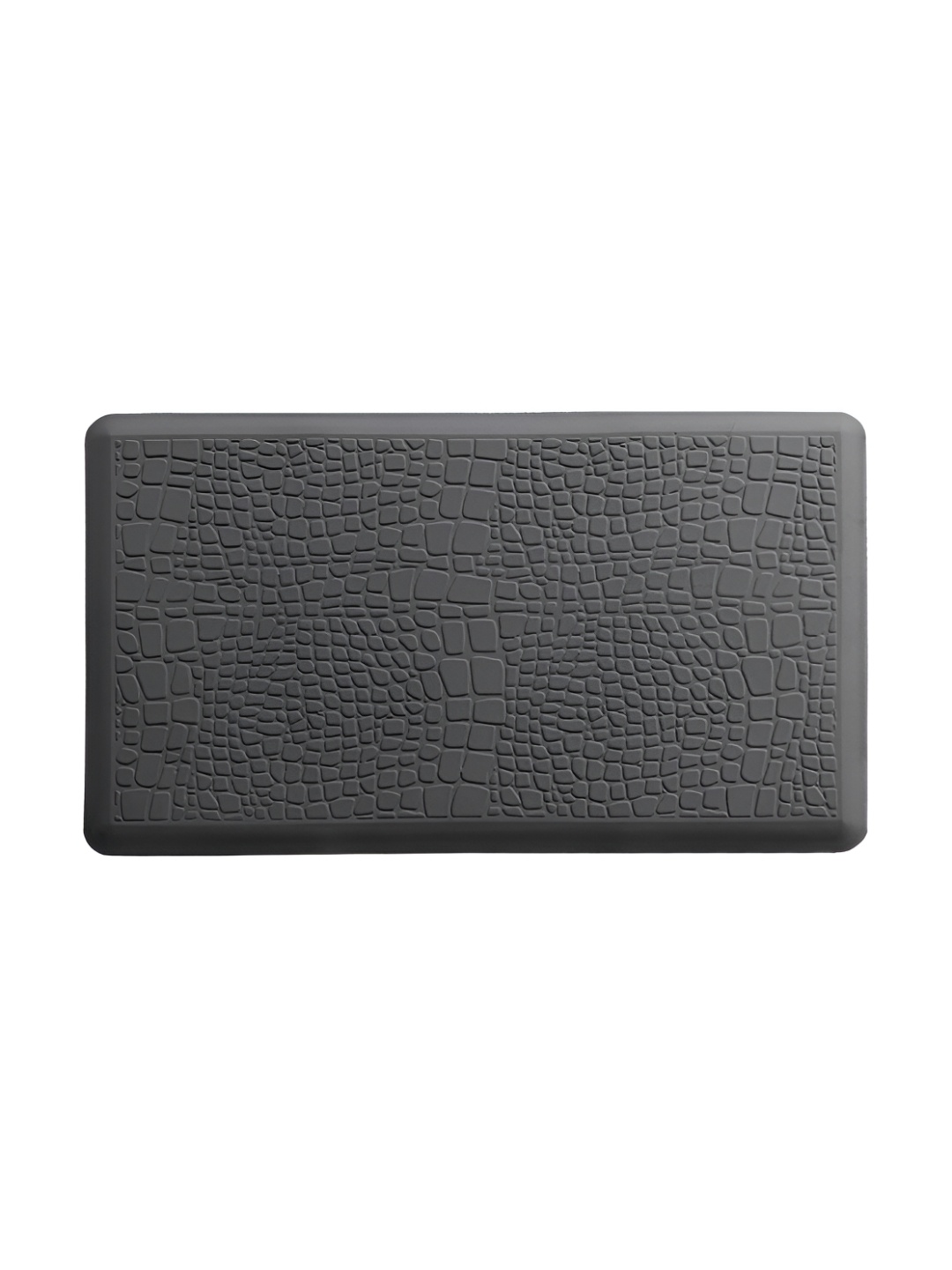 

LUXEHOME INTERNATIONAL Black Textured Anti-Skid Doormat