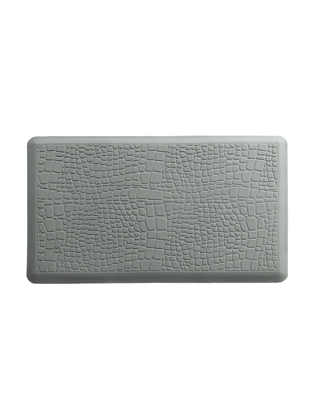 

LUXEHOME INTERNATIONAL Grey Self-Design Anti-Skid Doormat