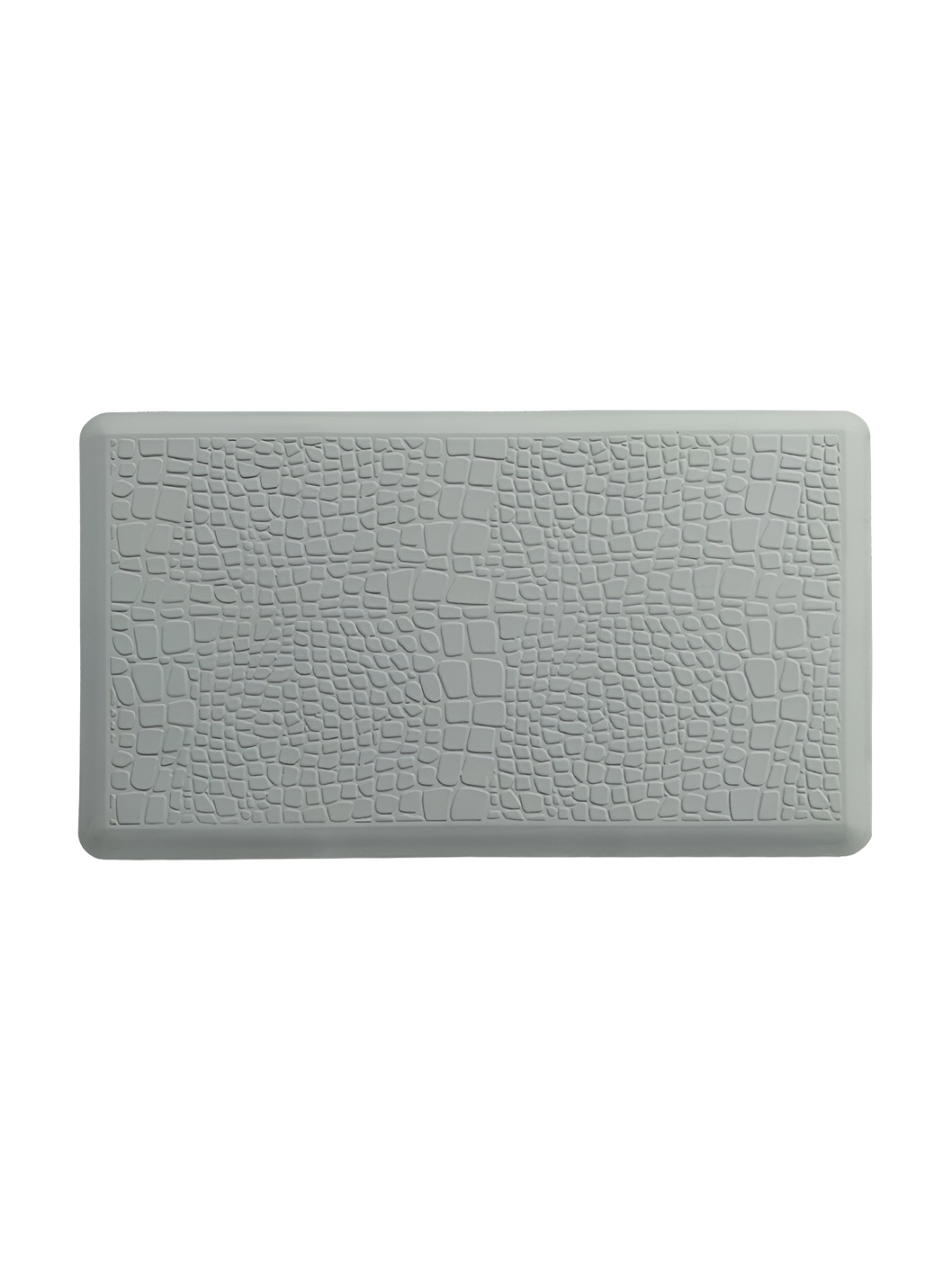 

LUXEHOME INTERNATIONAL Grey Self-Design Anti-Skid Doormat