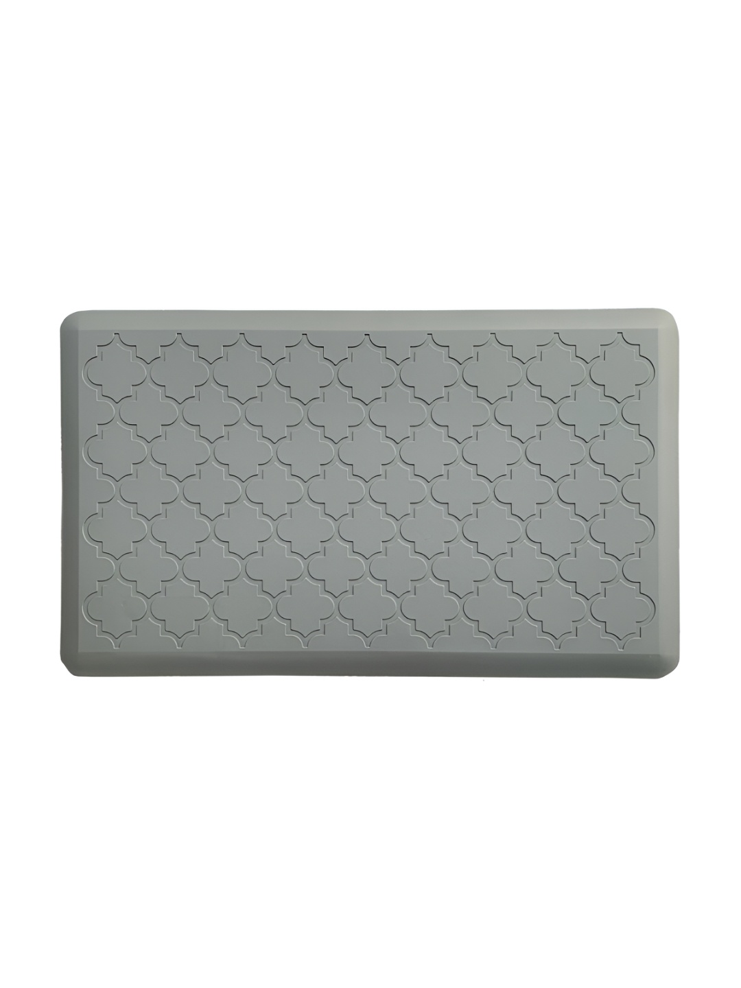

LUXEHOME INTERNATIONAL Grey Textured Anti-Skid Doormat