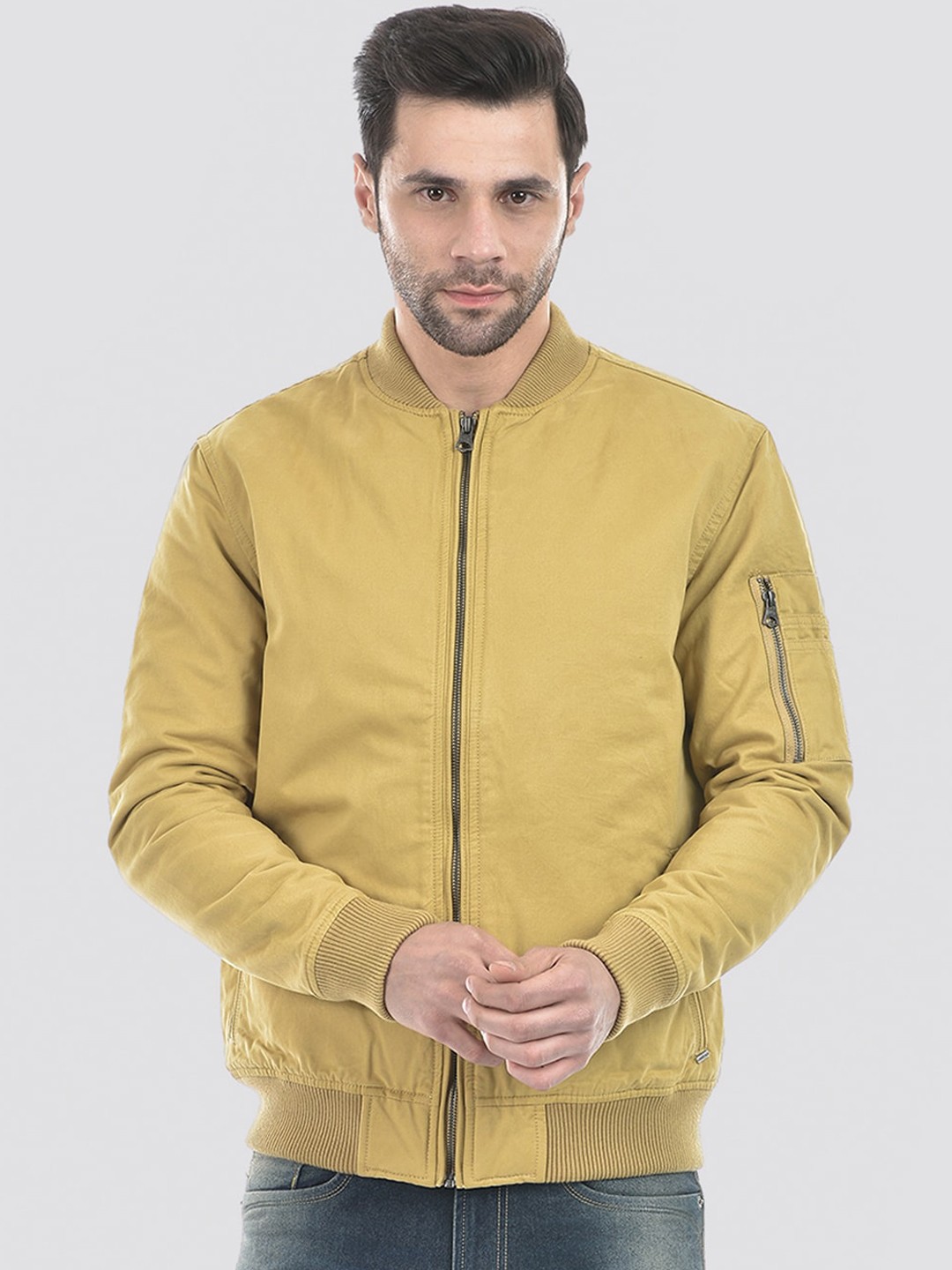 

Numero Uno Men Puffer Jacket, Beige