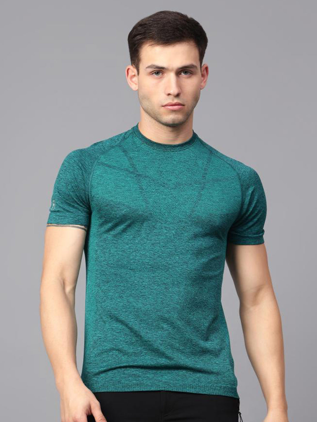 

Trenz Men Pockets Slim Fit T-shirt, Teal