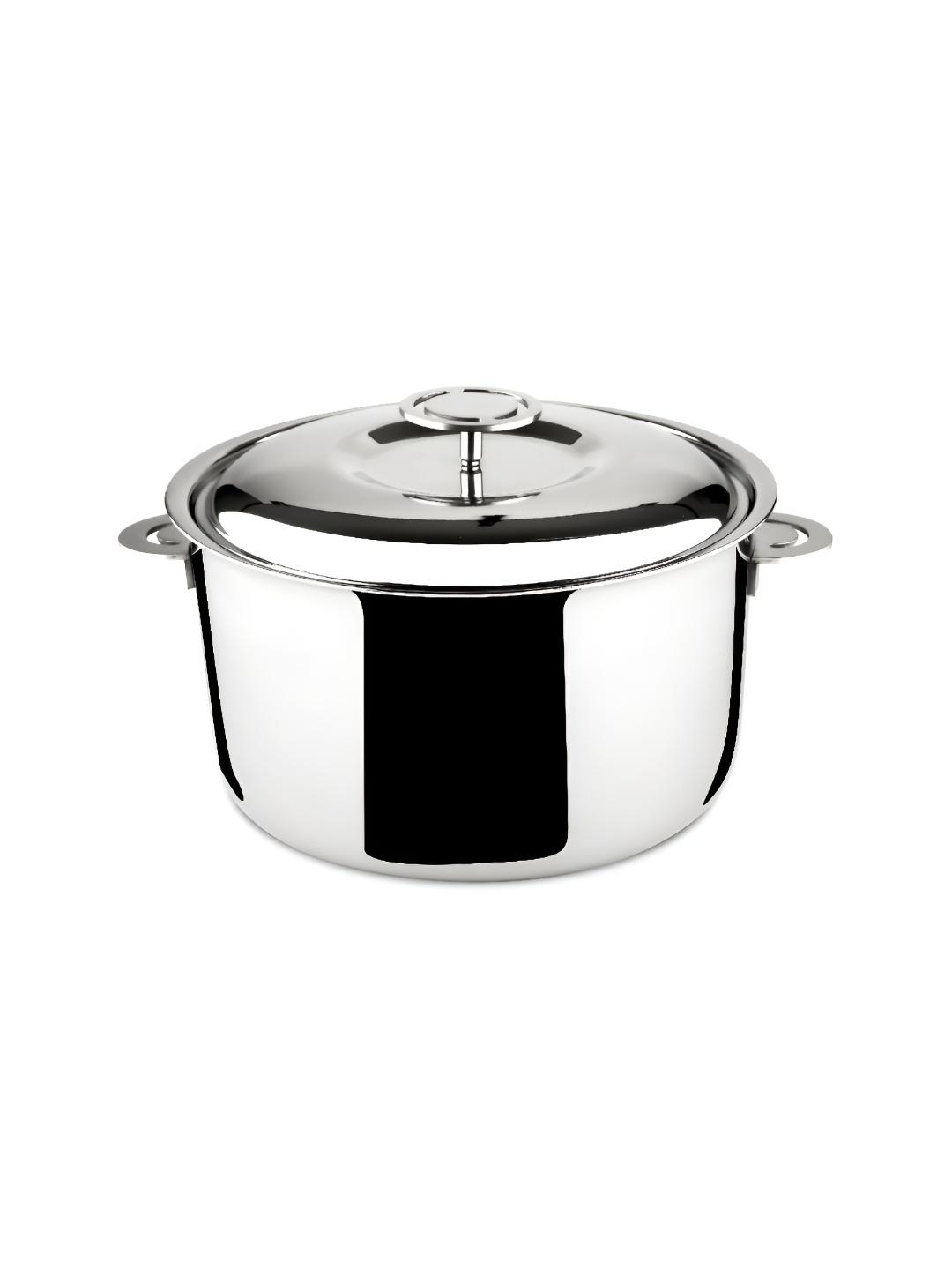 

FNS Pinnacle Silver Toned Stainless Steel Dishwasher Safe Serving Casserole With Lid 1.6L