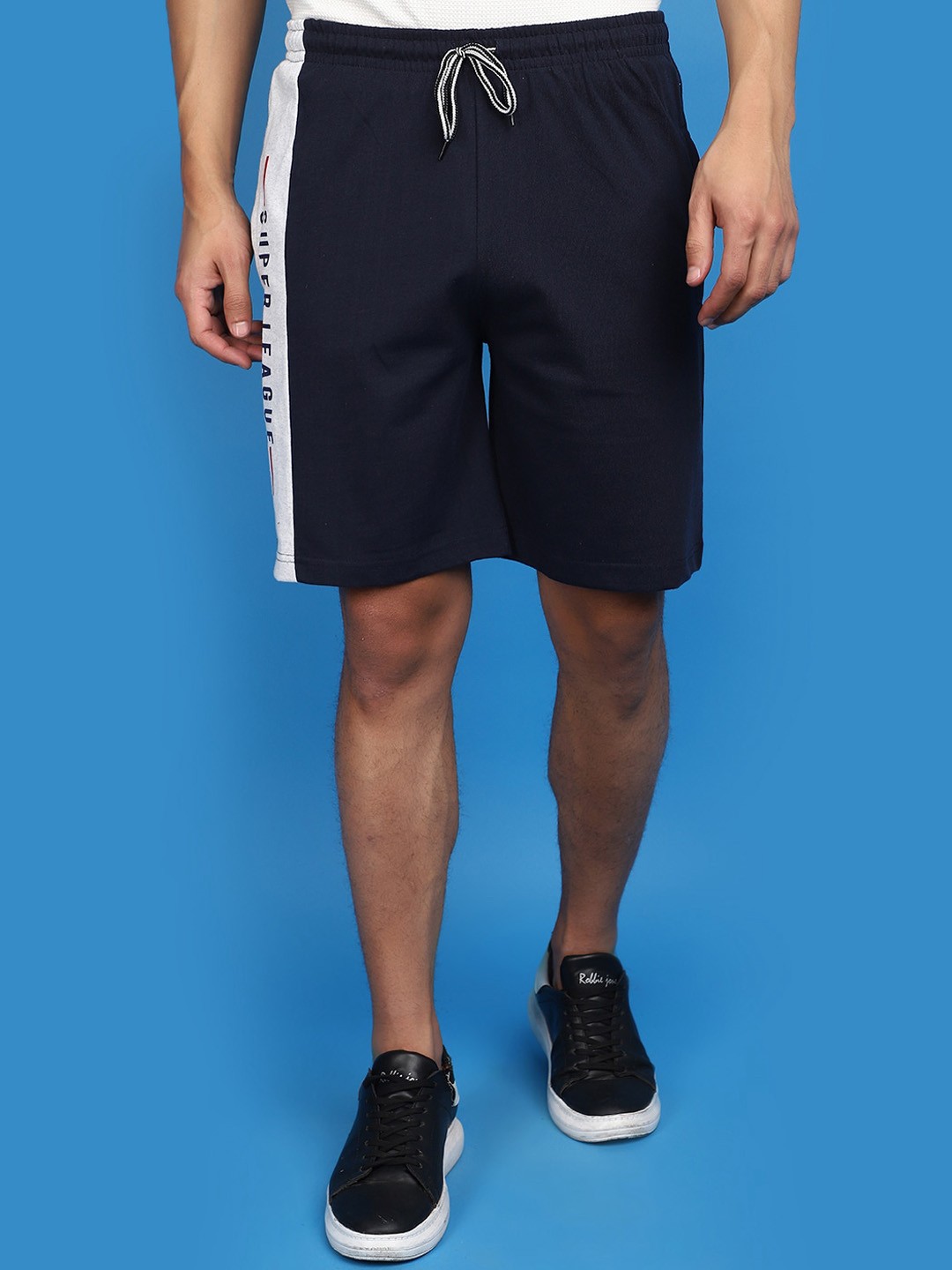 

V-Mart Men Sports Shorts, Blue