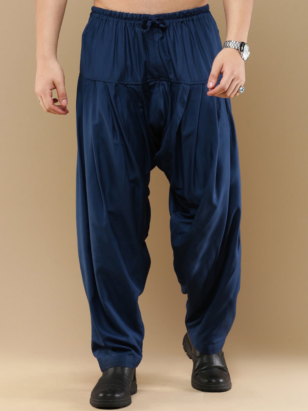 

Sanwara Men Loose Fit Salwar, Blue