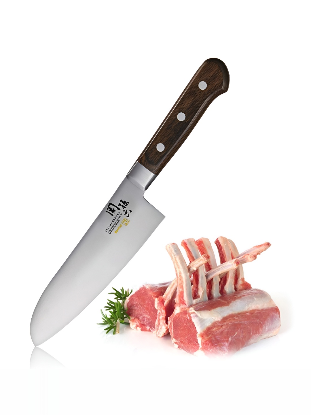 

KAI Kai Sekimagoroku Honoka Small Santoku Knife 5.7 inches, Silver